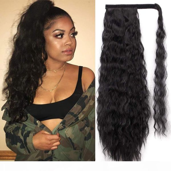 100% natural brazilian remy human hair ponytail horsetail clips in on human hair extension corn curly hair 140g ponytail hairpieces, Black
100% natural brazilian remy human hair ponytail horsetail clips in on human hair extension corn curly hair 140g ponytail hairpieces, Black