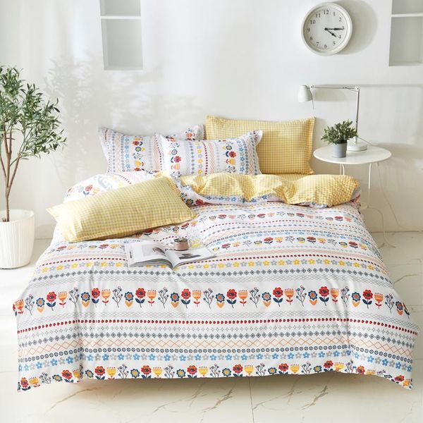 bedding sets 3/4pcs soft sanding polyester bed linen set flat sheet + duvet cover pillow case for home decor
bedding sets 3/4pcs soft sanding polyester bed linen set flat sheet + duvet cover pillow case for home decor