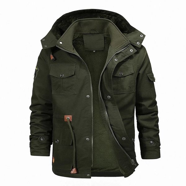 2021 new men's winter warm fleece inner multi pocket jacket cotton parkas windbreaker male tactical coats 3zlp, Black
2021 new men's winter warm fleece inner multi pocket jacket cotton parkas windbreaker male tactical coats 3zlp, Black