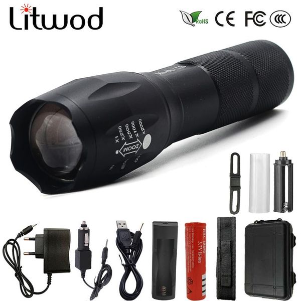 litwod z20 big promotion ultra bright xm-l l6 led 5 modes 4000 lumens zoomable led torch 18650 battery charger
litwod z20 big promotion ultra bright xm-l l6 led 5 modes 4000 lumens zoomable led torch 18650 battery charger