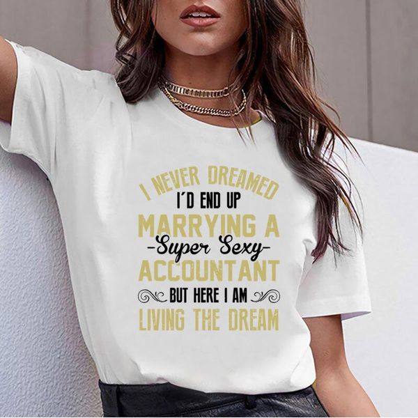 women's t-shirt t shirt women i never dreamed d end up marrying a super fashion white print female tshirt
women's t-shirt t shirt women i never dreamed d end up marrying a super fashion white print female tshirt
