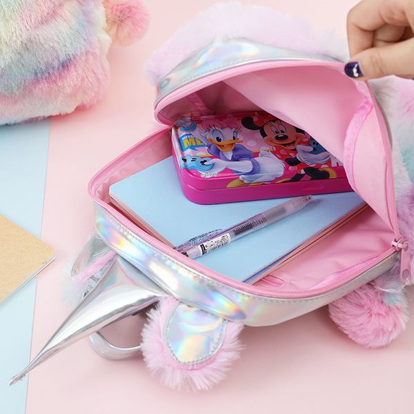 2020 new 3d cartoon unicorn kids bag plush and pu leather toddler pink backpack children school bags for girls mochila escolar
2020 new 3d cartoon unicorn kids bag plush and pu leather toddler pink backpack children school bags for girls mochila escolar