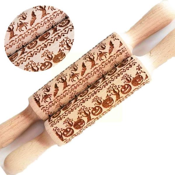 rolling pins & pastry boards 35*5cm christmas rock snowflake elk wooden baking cookies biscuit patterned cake fondant roller emboss g9e4 
rolling pins & pastry boards 35*5cm christmas rock snowflake elk wooden baking cookies biscuit patterned cake fondant roller emboss g9e4