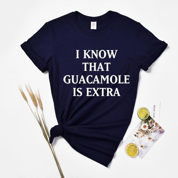 women's t-shirt huikoo plus size woman plain tee shirt summer o neck short sleeve casual cotton loose i know that guacamole is extra, White
women's t-shirt huikoo plus size woman plain tee shirt summer o neck short sleeve casual cotton loose i know that guacamole is extra, White