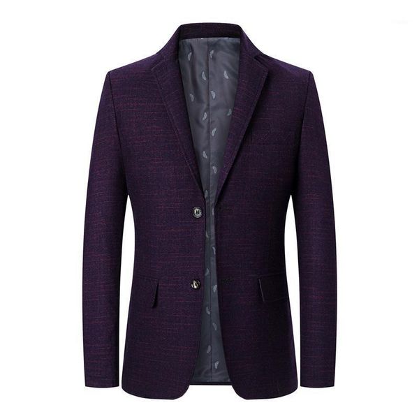 men's suits & blazers fashion blazer men casual autumn plaid trend coats single-breasted business wild coat male, White;black
men's suits & blazers fashion blazer men casual autumn plaid trend coats single-breasted business wild coat male, White;black