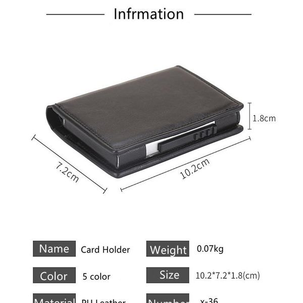bycobecy new credit card holder wallet aluminium men women metal wallet for cards business card package rfid p qylumi
bycobecy new credit card holder wallet aluminium men women metal wallet for cards business card package rfid p qylumi