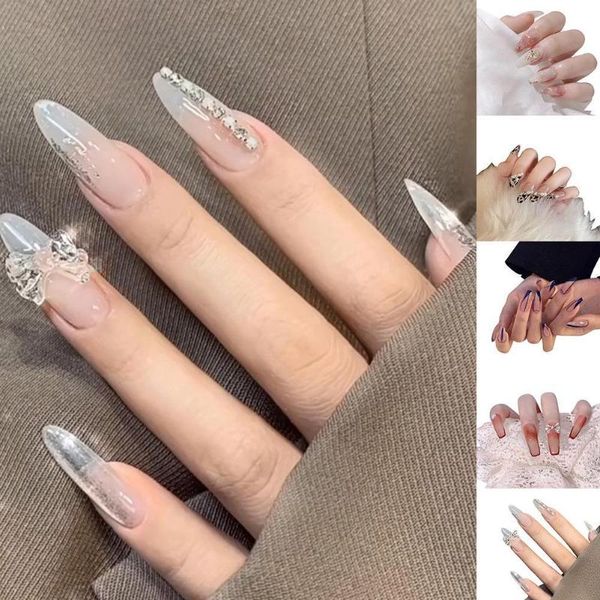 false nails bride 3d butterfly nail patch with diamond wearable cover coffin fake shiny pearl removable ful d4g9, Red;gold
false nails bride 3d butterfly nail patch with diamond wearable cover coffin fake shiny pearl removable ful d4g9, Red;gold