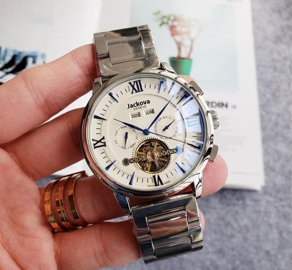 fashion hollow bracelet mens mechanical stainless steel day-date automatic movement men wristwatches men, Slivery;brown
fashion hollow bracelet mens mechanical stainless steel day-date automatic movement men wristwatches men, Slivery;brown