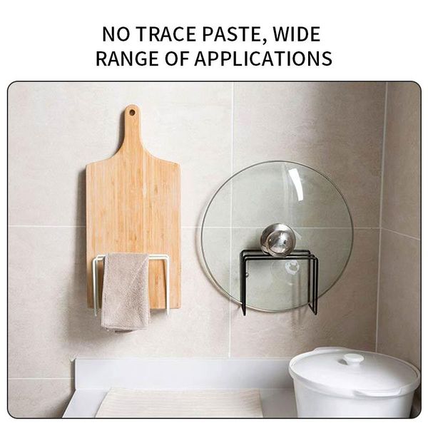 kitchen storage & organization iron cutting board frame pot lid holder organizer wall mount pan cover rack home
kitchen storage & organization iron cutting board frame pot lid holder organizer wall mount pan cover rack home