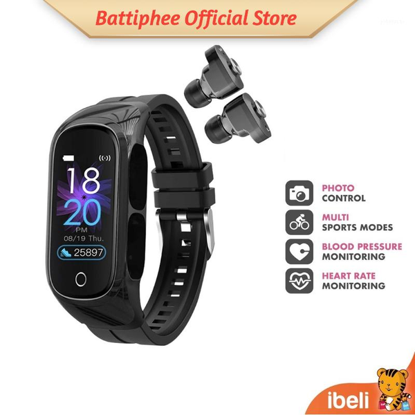 smart wristbands battiphee bracelet band n8 smartwatch with earphones 0.96" screen heart rate sport 5.0 headphones1
smart wristbands battiphee bracelet band n8 smartwatch with earphones 0.96" screen heart rate sport 5.0 headphones1