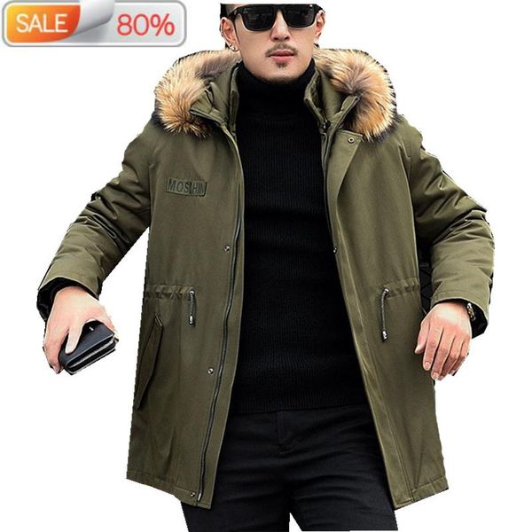 men's leather & faux winter jacket pure natural jackets men real raccoon collar parka fur liner coats casaco masculino nd725, Black
men's leather & faux winter jacket pure natural jackets men real raccoon collar parka fur liner coats casaco masculino nd725, Black