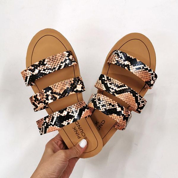 snake pattern fashion women summer beach shoes flat bottom big size breathable female slides outside fashion slippers, Black
snake pattern fashion women summer beach shoes flat bottom big size breathable female slides outside fashion slippers, Black