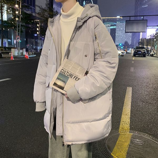 2021 new winter thick long men's warm fashion casual hooded coat men wild loose korean style oversize jacket parka mens clothes 7qmx, Black
2021 new winter thick long men's warm fashion casual hooded coat men wild loose korean style oversize jacket parka mens clothes 7qmx, Black