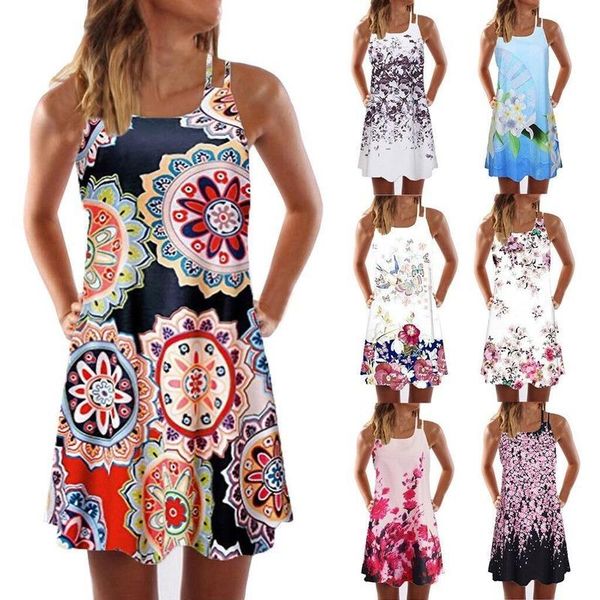casual dresses dress plus size print sleeveless spaghetti strap fashion elegant ropa mujer vetement femme vestido de festa, Black;gray
casual dresses dress plus size print sleeveless spaghetti strap fashion elegant ropa mujer vetement femme vestido de festa, Black;gray
