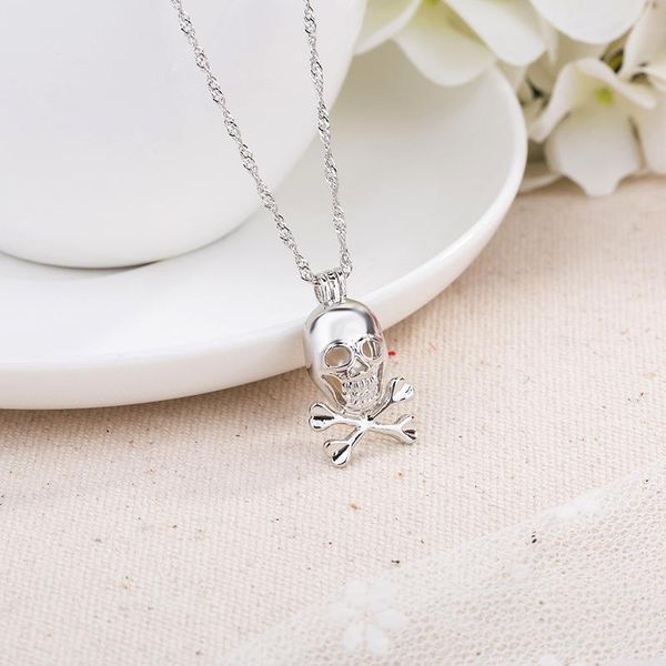 chains gothic skull glowing in the dark luminous pendant necklaces charm necklace for women men halloween fashion gift, Silver
chains gothic skull glowing in the dark luminous pendant necklaces charm necklace for women men halloween fashion gift, Silver