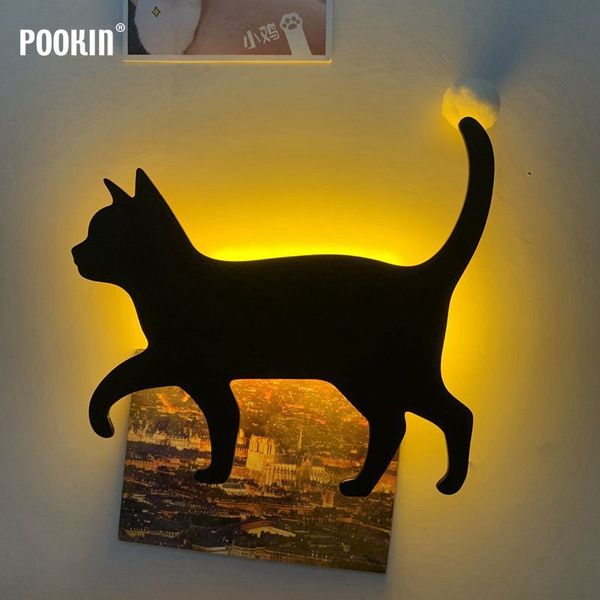 2021 new inteligente sensor luz conduzida gato bonito e co noite beb parede para sala de estar da lmpada alimentado 2k6e
2021 new inteligente sensor luz conduzida gato bonito e co noite beb parede para sala de estar da lmpada alimentado 2k6e