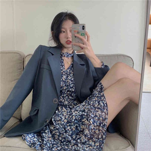 women's suits & blazers spring and autumn casual vintage female blazer office outerwear korean retro-female all-match gary jacket pocke, White;black
women's suits & blazers spring and autumn casual vintage female blazer office outerwear korean retro-female all-match gary jacket pocke, White;black