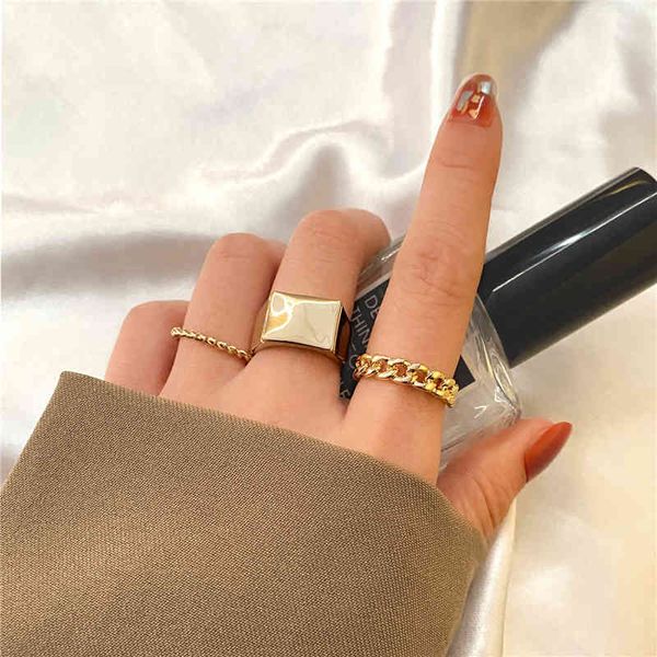 fashion chunky rings for women anillos vintage gold color geometric opening adjustable party punk ring bague femme jewelry, Golden;silver
fashion chunky rings for women anillos vintage gold color geometric opening adjustable party punk ring bague femme jewelry, Golden;silver