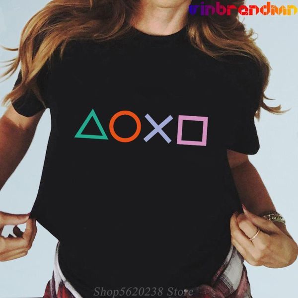 controller buttons t-shirt vintage ps logo t shirts women hiphop tshirt xbox game playstation short sleeve tee female women's, White
controller buttons t-shirt vintage ps logo t shirts women hiphop tshirt xbox game playstation short sleeve tee female women's, White