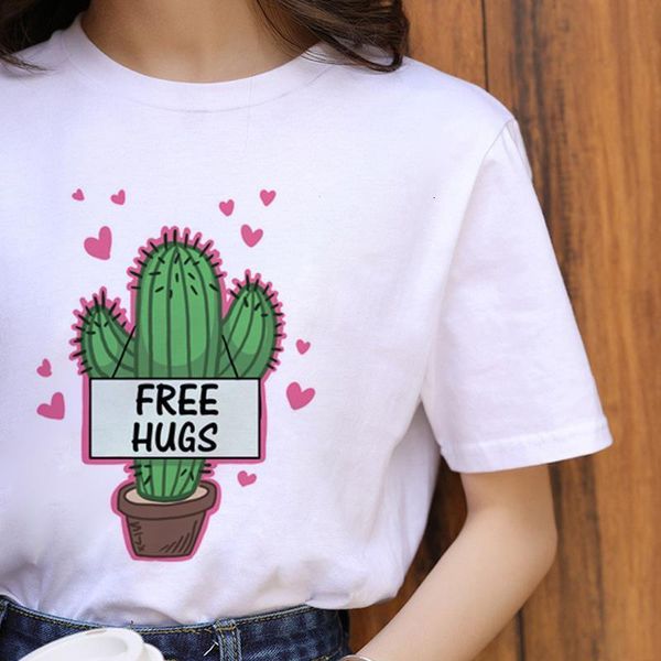 harajuku cactus small fresh t shirt women hugs printed t-shirt korean style tshirt cartoon tee, White
harajuku cactus small fresh t shirt women hugs printed t-shirt korean style tshirt cartoon tee, White