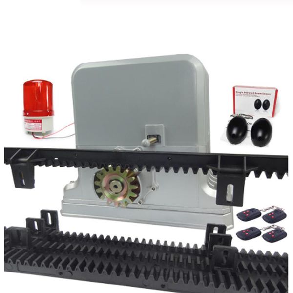 1800kgs automatic sliding gate opener rolling-gate with 4 meters of nylon gear racks
1800kgs automatic sliding gate opener rolling-gate with 4 meters of nylon gear racks