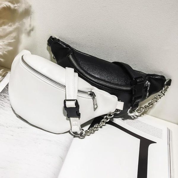 punk style casual pu leather fanny pack waist bag women zipper shoulder chest belly band belt handbag crossbody handbag
punk style casual pu leather fanny pack waist bag women zipper shoulder chest belly band belt handbag crossbody handbag