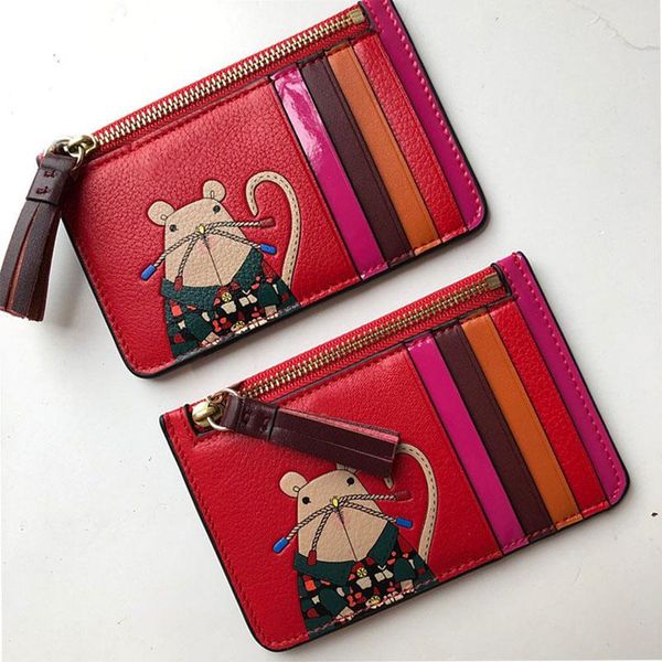 wallets length wallet women fashion card pack cartoon red rat pattern simple coin purse genuine leather material, Red;black
wallets length wallet women fashion card pack cartoon red rat pattern simple coin purse genuine leather material, Red;black