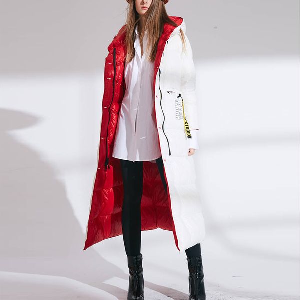 women fashion double size winter warm down coat lady long 90% white down jacket vintage female hooded thick outwears, Black;brown
women fashion double size winter warm down coat lady long 90% white down jacket vintage female hooded thick outwears, Black;brown