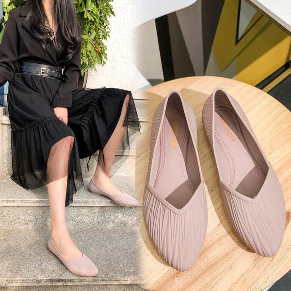 sandals women's fashion outer wear flat set foot shallow mouth plastic shoes korean style single, Black
sandals women's fashion outer wear flat set foot shallow mouth plastic shoes korean style single, Black