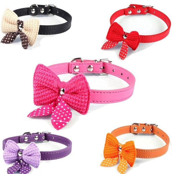cute knit pet knot cat dog collar adjustable leather necklace for small dogs puppy fashion collar chihuahua black/red/rose red
cute knit pet knot cat dog collar adjustable leather necklace for small dogs puppy fashion collar chihuahua black/red/rose red