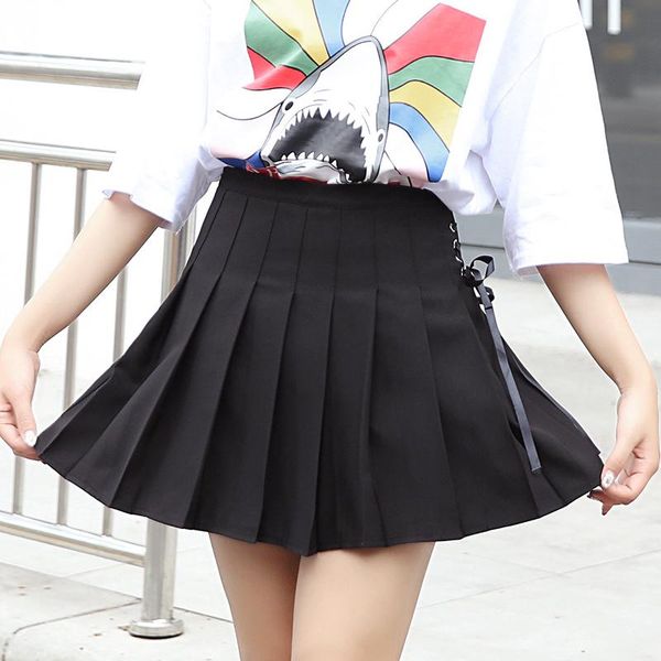 skirts japanese kawaii high waist bow lac-up mini skirt women summer harajuku vintage a-line above knee shoolgirl streetwear, Black
skirts japanese kawaii high waist bow lac-up mini skirt women summer harajuku vintage a-line above knee shoolgirl streetwear, Black