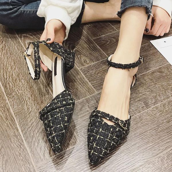 dress shoes 2021 elegant women buckle strap pumps spring summer pointed toe d'orsay heels for woman ladies high single, Black
dress shoes 2021 elegant women buckle strap pumps spring summer pointed toe d'orsay heels for woman ladies high single, Black