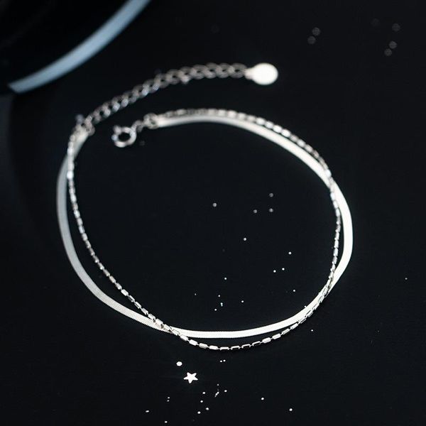 anklets double llayer bracelet on the leg jeweler for women silver 925 foot flat snake chain oval beads friends gift, Red;blue
anklets double llayer bracelet on the leg jeweler for women silver 925 foot flat snake chain oval beads friends gift, Red;blue