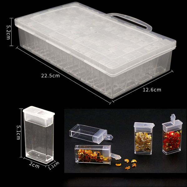 diamond painting storage box 2021 with 64 grids portable bead storage container 5d diamond embroidery accessories tools
diamond painting storage box 2021 with 64 grids portable bead storage container 5d diamond embroidery accessories tools