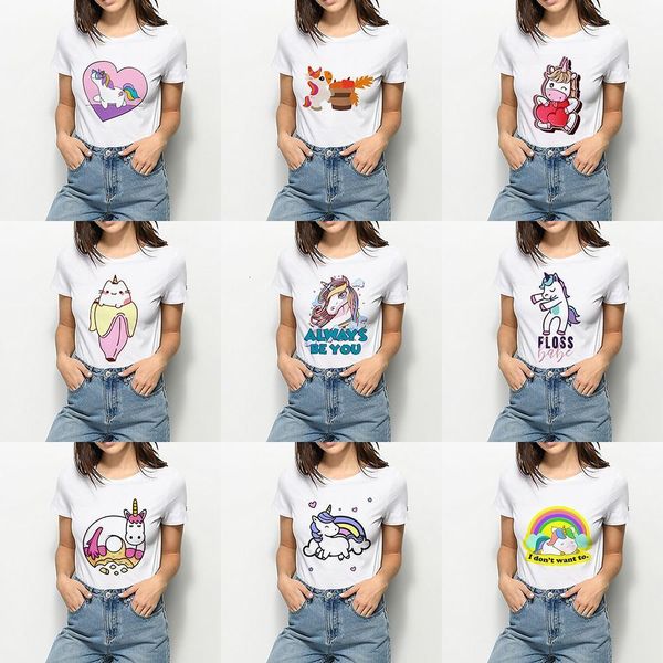 new arrivals t-shirt female unicorn t shirt women aesthetic animal ropa mujer fashion women's shirt versatile oversize tshirt, White
new arrivals t-shirt female unicorn t shirt women aesthetic animal ropa mujer fashion women's shirt versatile oversize tshirt, White