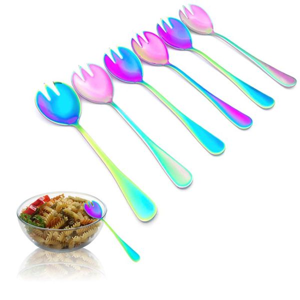 colorful pasta fork spoons set stainless steel salad fork colander spoon serving flatware mixing scoop christmas tableware set
colorful pasta fork spoons set stainless steel salad fork colander spoon serving flatware mixing scoop christmas tableware set