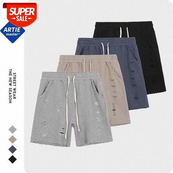 artle wash water edging cut hole loose wide-leg shorts #iq2p, Black 
artle wash water edging cut hole loose wide-leg shorts #iq2p, Black