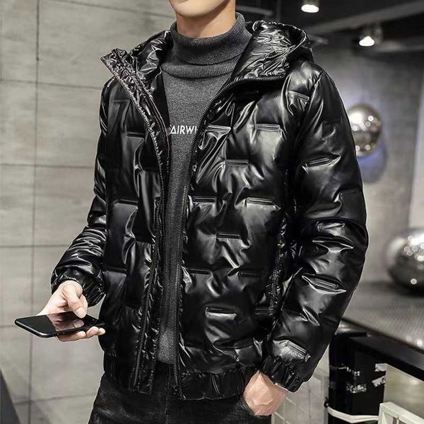 men's bright white duck down jacket, cashless thick, warm, casual, fashion, winter 2021, 90, Black
men's bright white duck down jacket, cashless thick, warm, casual, fashion, winter 2021, 90, Black