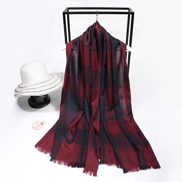 scarves designer cashmere women scarf plaid winter lady shawls and wraps knit blanket neck striped foulard femme, Blue;gray
scarves designer cashmere women scarf plaid winter lady shawls and wraps knit blanket neck striped foulard femme, Blue;gray