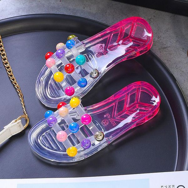 slippers women summer transparent crystal pearl flat beach sandals girls soft bottom outer wear fs21s196a, Black
slippers women summer transparent crystal pearl flat beach sandals girls soft bottom outer wear fs21s196a, Black