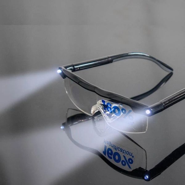 fashion sunglasses frames led reading glasses 1.6x magnification sight enhancing bright eyewear rechargeable spectacles magnifier presbyopic, Black
fashion sunglasses frames led reading glasses 1.6x magnification sight enhancing bright eyewear rechargeable spectacles magnifier presbyopic, Black