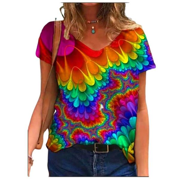 women's t-shirt 3d abstract women print t shirt summer 2021 casual short sleeve v-neck tee lady fashion streetwear oversized plus size, White
women's t-shirt 3d abstract women print t shirt summer 2021 casual short sleeve v-neck tee lady fashion streetwear oversized plus size, White