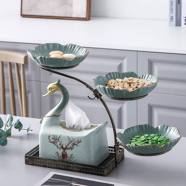 tissue boxes & napkins european fruit plate luxury living room tea table dry tray light personality creative decoration
tissue boxes & napkins european fruit plate luxury living room tea table dry tray light personality creative decoration