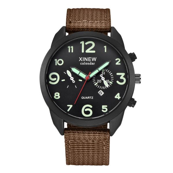 wristwatches saatleri men's watches trendy dial three eyes outdoor six hands knitted nylon buckle strap watch relogio masculino 2021, Slivery;brown
wristwatches saatleri men's watches trendy dial three eyes outdoor six hands knitted nylon buckle strap watch relogio masculino 2021, Slivery;brown