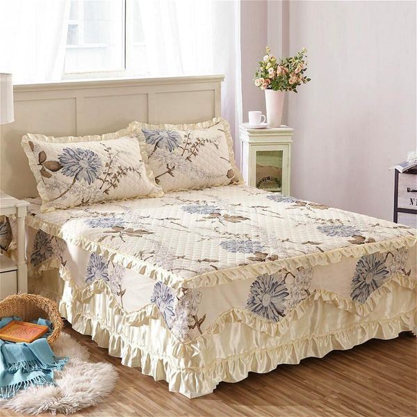 sheets & sets home textiles full cotton edge four-piece single-piece case quilt cover quilted bed skirt comfortable bedding sheet
sheets & sets home textiles full cotton edge four-piece single-piece case quilt cover quilted bed skirt comfortable bedding sheet