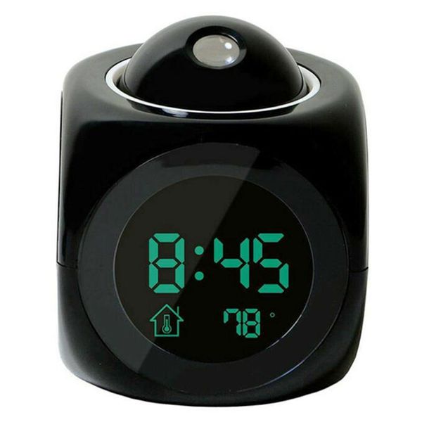 alarm clock led wall ceiling projection lcd digital voices talking temperature meter smart clock @ls 
alarm clock led wall ceiling projection lcd digital voices talking temperature meter smart clock @ls