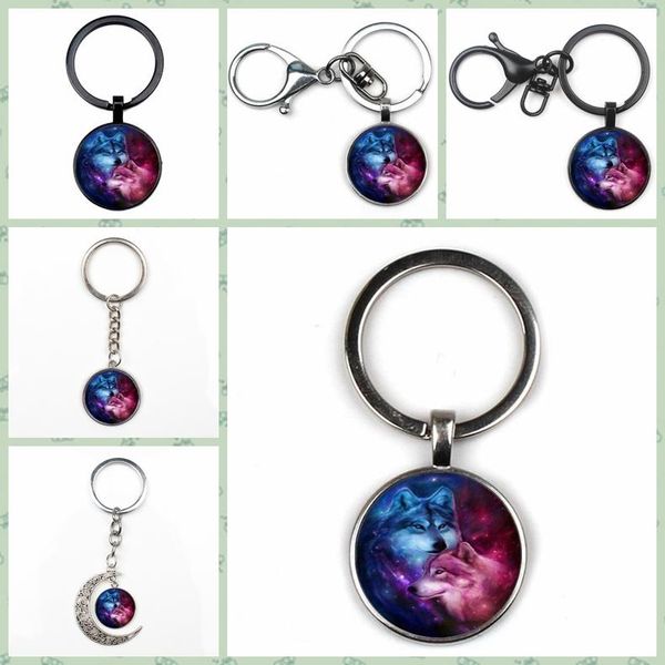 keychains fashion nebula wolf moon po pendant key chain glass crystal ring quality car charm bag gift friends, Silver
keychains fashion nebula wolf moon po pendant key chain glass crystal ring quality car charm bag gift friends, Silver