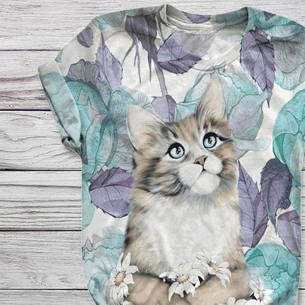 women fashion tshirt plus size short sleeve 3d animal printed o neck t shirt poleras camiseta ropa mujer t shirt, White
women fashion tshirt plus size short sleeve 3d animal printed o neck t shirt poleras camiseta ropa mujer t shirt, White