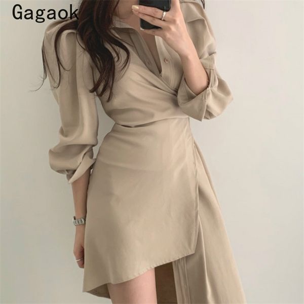 vintagefemale asymmetrical dress spring autumn lapel solid mini dresses slim chic wild vestidos women clothing 210531, Black;gray
vintagefemale asymmetrical dress spring autumn lapel solid mini dresses slim chic wild vestidos women clothing 210531, Black;gray