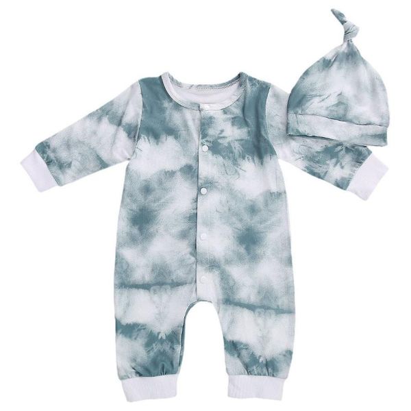 jumpsuits breathable infant long sleeve jumpsuit spring autumn baby boys girls random dyeing printing round collar romper + casual cap set, Blue
jumpsuits breathable infant long sleeve jumpsuit spring autumn baby boys girls random dyeing printing round collar romper + casual cap set, Blue